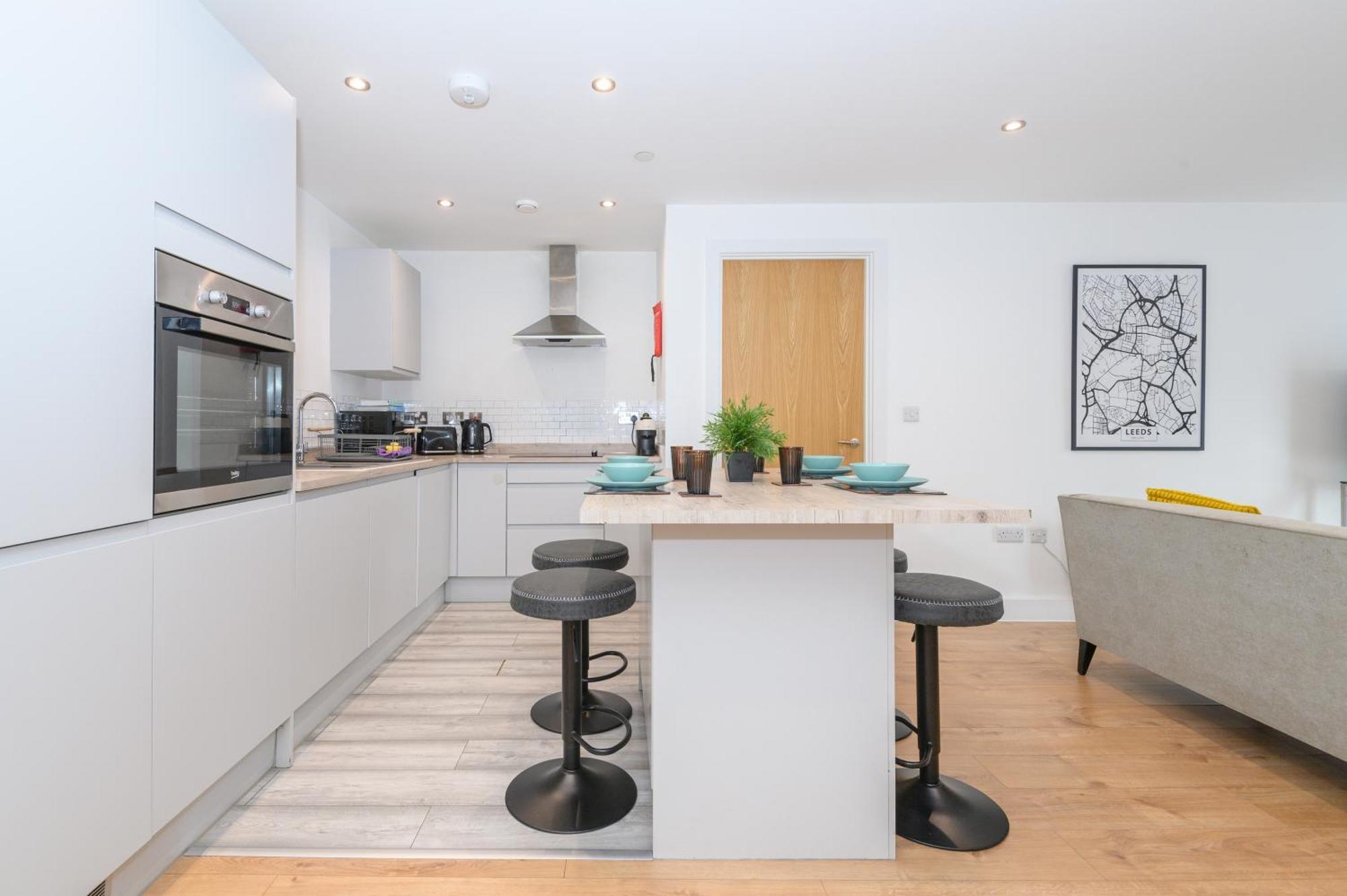 Appartamento Superb 2 Bed With 2 En-suite - Centre With Underground Parking Leeds (West Yorkshire)